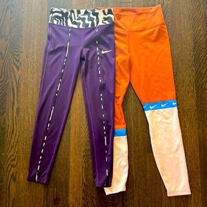 Bundle - 2 Pair Nike DryFit Leggings